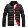 Logo Customizati 2023 Men's New Winter Zipper Hoodies Jacka Coat Slim Fit Stand Collar Windsecture Jackets Cott Keep Warm Top T1Hz#