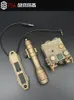 DBAL A2 laser indicator M600C tactical flashlight strong light M300 green laser light aimed at battery box mouse tail