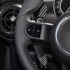 Extensión de horquilla de cambio ABS para BMW MINI Cooper S, paletas de cambio de volante de fibra de carbono