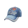 Ball Caps 2024 Usa President Election Party Hat For Donald Trump Biden Keep America Great Baseball Cap Rhinestone Snapback Hats Men Dr Dhqt5