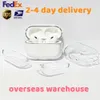 Voor Apple AirPods Pro 2 2nd Max Generation AirPod 3 Pro -hoofdtelefoonaccessoires Solid TPU Siliconen Bescherming van oortelefoon Cover draadloos oplaadschokbestendige kast