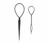 2 pièces ensemble tirer aiguille à cheveux queue de cheval Braider créateur boucle style queue pince tresse fabricant coiffure bricolage outils de coiffure 9273415