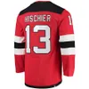 Jack Hughes 86 Hischier 13 Bratt 63 Luke Hughes 43 Hockey Jerseys 2024 Stadium Series Red Black White S-XXXL Mensed Men Jersey