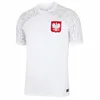 Pologne 22 maillots de football Lewandowski hommes enfants Kit Polonia 2023 Zielinski Milik Zalewski Szymanski maillot de football polonais Polen