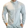 Hommes femmes été séchage rapide randonnée basket-ball vestes de course mince imperméable Fitness Gym Sports de plein air manteaux coupe-vent de peau 240321