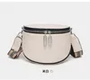 Torby na ramię High Cortex Fanny Pack Woman Crossbody Luksus skórzany pasek pasa dystansowy