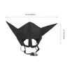 Dog Apparel Lovely Pet Cat Headwear Skin-friendly Hat Novelty Bat Shaped Headdress