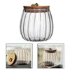 Storage Bottles Tea Jar Household Candy Bulk Dry Goods Canister Jars Bamboo Airtight Food Container Kitchen Cereal