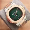 MENS WACK DESIGNER Titta på lyxig automatisk maskin av hög kvalitet 2813 Sports Watch with Box rostfritt stål vattentätt safir titta på ny titta på Brand Watch 40mm