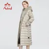 astrid 2022 New Winter Women's coat women parka lg m Jacket with Rabbit fur hood large sizes female clothing Design ZR-7518 H1Hj#