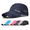 Бейсбольные кепки для сухого бега, летняя сетка, 8 цветов, шляпа Gorras, кепка с козырьком, мужская спортивная крутая мода 2022, быстрая уличная новая доставка Dhgxr