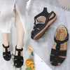 Sandálias femininas elegantes verão 2024 plataforma confortável bohemia com suporte de arco massagem tanga sandália sandalias de mujer
