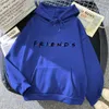 mulheres amigos impressão hoodie lg manga pulôver fi roupas casuais cor sólida feminina primavera outono fi streetwear z7pj #