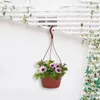 10 ensembles suspendus Type Pot de fleurs décors en plastique plante Pot ornements fournitures de jardin maison cour fleurs bricolage panier 240318