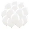 Décoration de fête 50pcs / set 12 pouces latex métallique chrome ballons anniversaire mariage baby shower hélium brillant épaissir