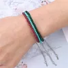 Bracciale con perline sfaccettate in pietra naturale genuina naturale da 3 mm per donna Uomo Ragazza Gioielli Chakra con braccialetto regolabile fatto a mano in pietra preziosa di cristallo