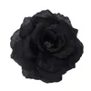 Bowls 20 Pcs Black Artificial Silk Flower Party Wedding House Office Garden Decor DIY