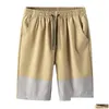 Männer Shorts Herren Sommer Strand Elastische Taille Hosen Lässige Kurze Männliche Atmungsaktive Board Homme Jogger Drop Lieferung Bekleidung Kleidung Dhpgj