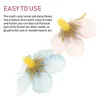 Decorative Flowers 100 Pcs Flower Garland Artificial Faux Heads Mini For Party Fake Crafts