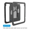 Cat Carriers Pet Kitty Dog Door Flap Gate Opener Controlled Entry Electronic Screen Window Protector Wall Mosquito Net (Small)