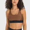 Lu Align Compact High Tanks Supportive Women Sports Bh New Back Semi-Circle Fitness Running Sports Yoga Bra Lemon Sports 2024