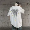 メンズTシャツヒップホップスタイルファッションコットンTシャツ男性女性韓国パンクティーサマーカジュアルトップヴィンテージグラフィックTシャツストリートウェア