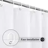 Shower Curtains Bathroom Polyester Curtain For Dorm Window Clearance Drapes Cloth