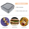 Storage Bottles 4 Pcs Sandwich Box Sealable Containers Snack Boxes For Lunch Sealing Case Small Kids Little With Lids