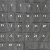 Storage Bags Calendar Note Memo Hanging Bag Small Items Door Back Wall Cotton Accessries