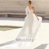 Sexy Neue Böhmische Weiße Overalls Hochzeit Dres LG Zug 2023 Schatz Spitze 3D Blumenapplikationen Brautkleid Keine Hosen j5zI #