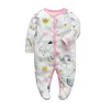 Bébies Boys Vêtements à manches longues Baby Girls Romper Nou nouveau-né bébé 0-12 mois One Piece Mompers