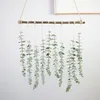 Decorative Flowers Simulate Green Plant Wall Hanging Elegant Home Ornaments Christmas Supplies Festive DIY Artificial Plants For Decoration