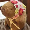 Pluszowe pluszowe zwierzęta Śliczne Pluszowa Capybara Symulacja Kapibara Anime Puszone zabawki Dekor Home Kawaii Pchasze Zwierzęta Miękkie lalka Plush Dift Kid Toys240327