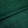 Materiał Nowy głębokie zielone brokat Damask Jacquard Fabric Apparel Tapicerka Poduszka Kurtyna Zasłona DIY Materiał Patcha