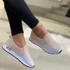 Scarpe Fitness Donna Sneaker Slip On Piatta Casual Piattaforma Sport Donna Outdoor Runing Ladies Vulcanizzata Zapatillas Mujer