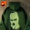 Sweats à capuche pour hommes Sweatshirts Vêtements masculins Esthétique Hip Hop Sweat pour hommes Sweats à capuche Streetwear Vert Automne Luxe Nouveauté et Lâche Années 90 Vintage S 24328