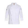 Chef Uniforme Homens Mulheres Cozinha Cook Jacket Restaurante Padaria Garçom Roupas a7AJ #