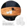 Ljushållare Glashållare avsmalnande hög elegant ljusstake matbord mittpunkt pelare prydnad romantisk te ljus kristall