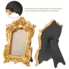 Frames Po Frame Gold Desktop Decor Decorate Displaying Holder Picture For Resin European Style Home Office Vintage