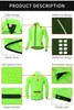 Chaquetas de ciclismo WOSAWE para hombre cortavientos para bicicleta chaqueta reflectante ultraligera a prueba de viento para hombre MTB bicicleta de carretera abrigo a prueba de viento ropa de bicicleta de manga larga24329