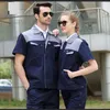 Arbeitsuniformen Arbeitskleidung Sommer Männer Frauen Kurzarm Arbeiter Uniform Auto Werkstatt Arbeitsanzug Mechanische Repairmen Overalls W5k5 #