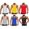 Summer Men Cotton Tank Top STEVELESS SHIRE BODYBUILDING Gym T Shirt Sport Vest Singlets Soccer Soccer Tank Top Man Gym Clothing 240321