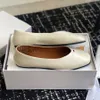 Hochwertige The Row-Schuhe, flache Slipper, Ballerinas, Slip-on-Schuhe aus Schaffell, elegante Damenschuhe, Luxus-Designer-Loafer mit Box, Fabrikschuhe