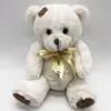 Plush Dolls 18cm محشوة Teddy Bear Patch Bears Three Colors Toys Gift for Girl Toy Boy Gifts 231016