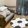 Ковры, круглая напольная подушка, коврик для футбольного компьютерного стула, коврики, нескользящий ковер, игровой стол для детей