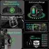 2024 New Smartwatch Men's Rugged Military Bluetooth Call Sport Heart Rate IP68 Waterproof Outdoor Smart Watches for Android IOS