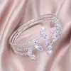 Een Koreaanse versie armbandaccessoire modieuze bruidarmband strass elastische armband modieuze armband 2YPO