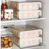Другая организация домашнего хозяйства 32 сетки Двойной ящик для хранения яиц Fresh Keep Кухонный лоток для яиц Dertype Холодильник Органайзер для еды Drop Ot4Vw