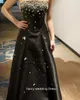 Необычные Роскошные Дубайские черные вечерние платья с бисером Dr для женщин 2024 Элегантные розовые арабские вечерние платья для свадьбы, дня рождения v8oW #