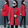 2023 New Women Parker Winter Korean Mid Lg Women Down Cott Jacket Fi Thin Warm Casual Women's Overcoat Outwear Woman H7Jw#